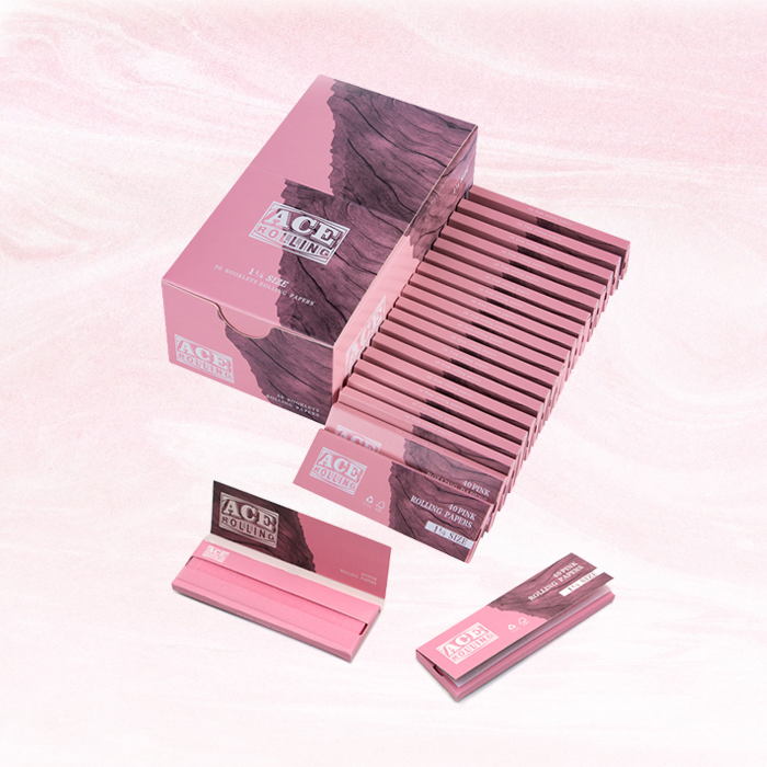 Custom Rolling Paper Tobacco 100% Natural Organic Raw Cigarette Papers Smoking