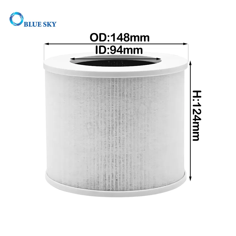 Replacement Premium 3-in-1 Ture HEPA Air Purifier Filter for Levoit Core Mini-RF Air Purifier Parts