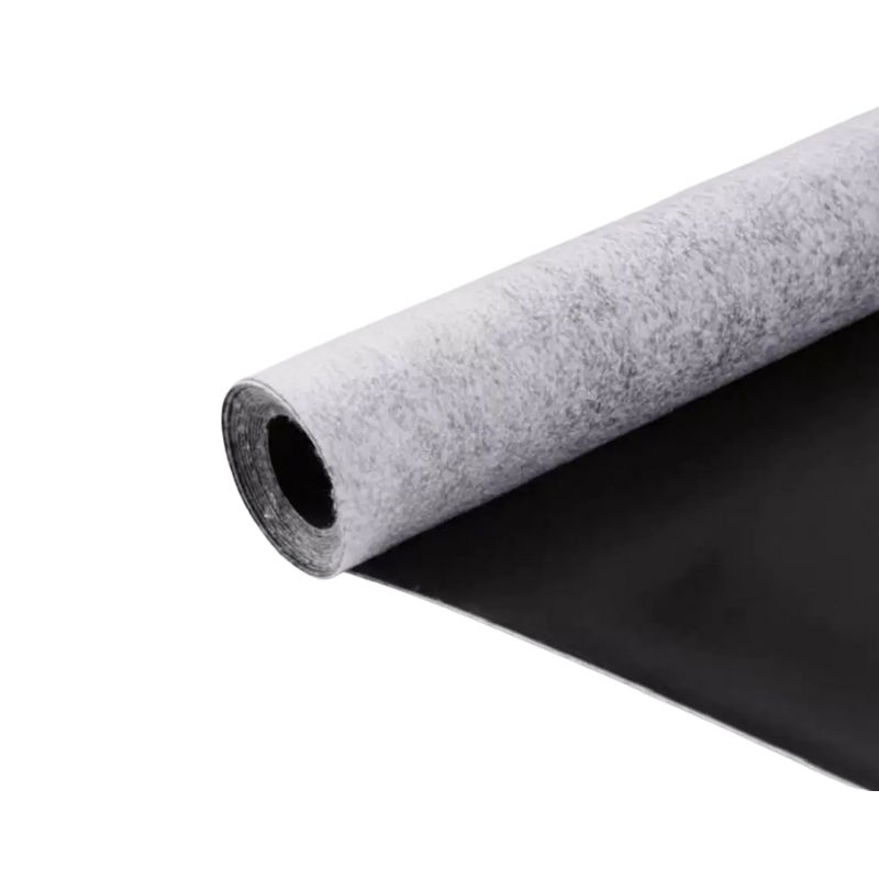 30" X 20FT Reinforced Flat Roof Sheet Self-Adhesive Waterproof Underlayment EPDM Rubber Roofing Membrane for RV, Shed, Garage and Patio