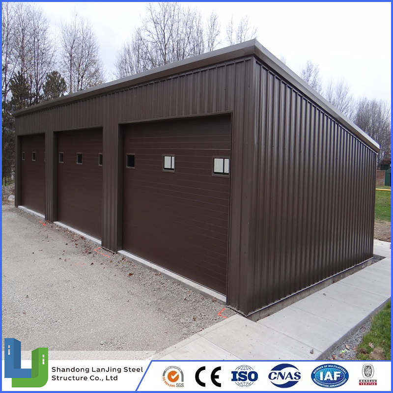 Prefabricated Metal Building Prefab Frame Shed Storage Steel Structure Warehouse Workshop with Hsteel Structural Car Showroom Building