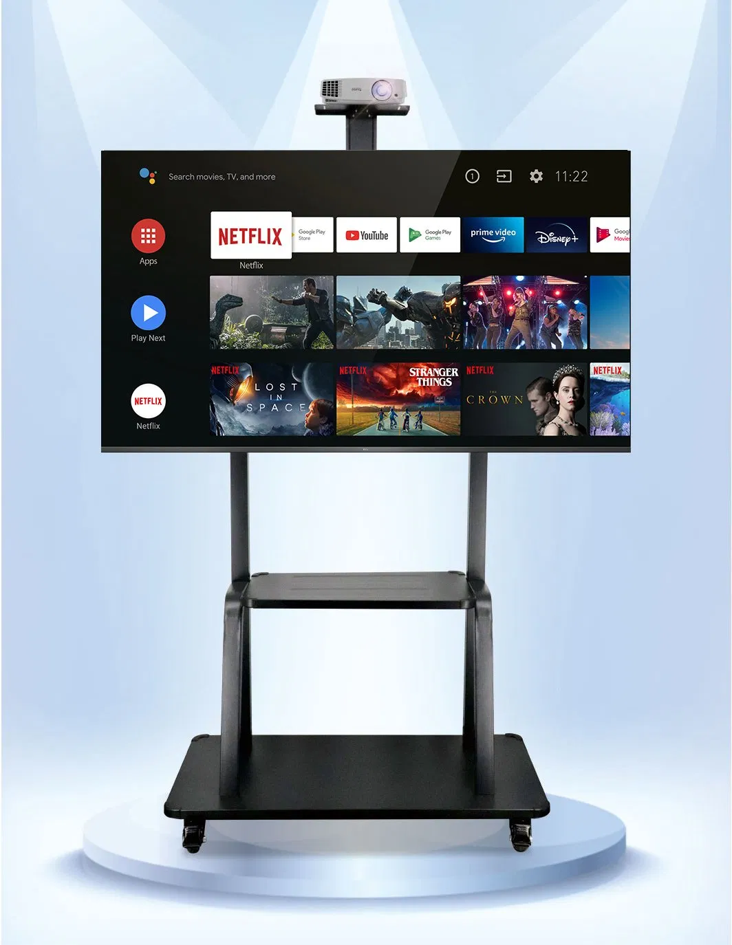 New Design Adjustable Monitor Stand TV Liftable Monitor Stand Supermarket Monitor Stand