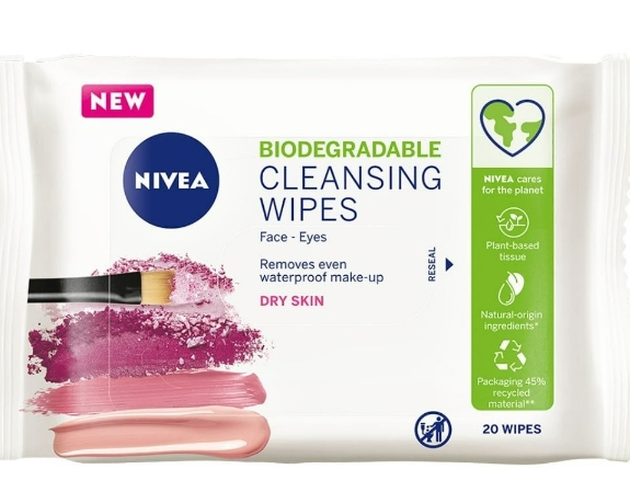 Hypoallergenic Cosmetic Face Tissue One-Touch Dispenser Towel Wipe Soft Makeup Remover Cosmetic Cleansing Facial Wet Tissue with Chamomile and Aloe Vera
