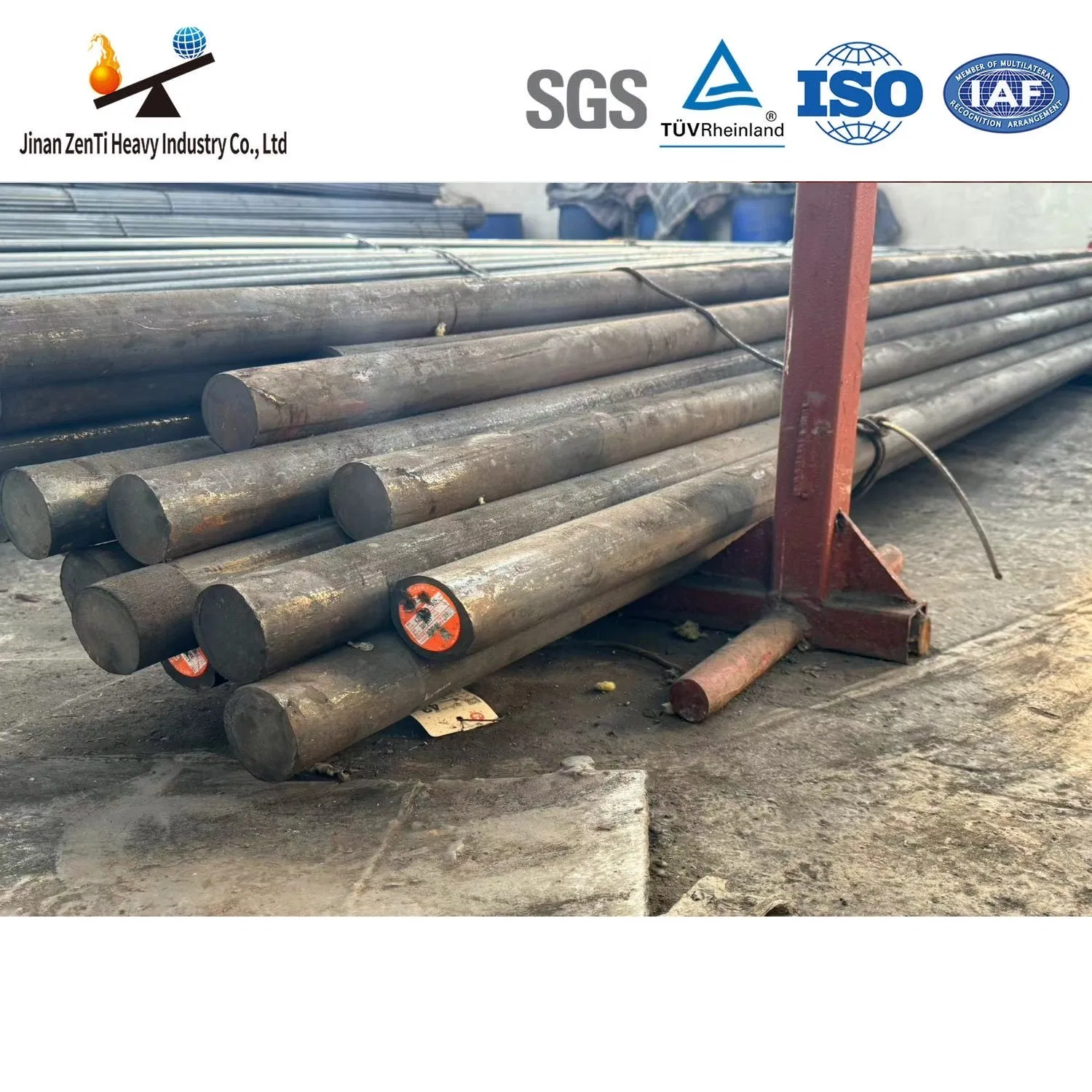 Стальные помольные стержни для цементных заводов и ТЭС