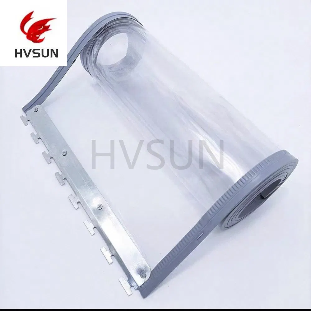Soft PVC Magnetic Thermal Insulated 450mm Curtain Strips Auto Close
