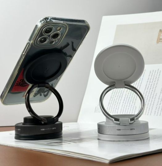 Магнитный держатель для телефона в авто с вакуумной присоской