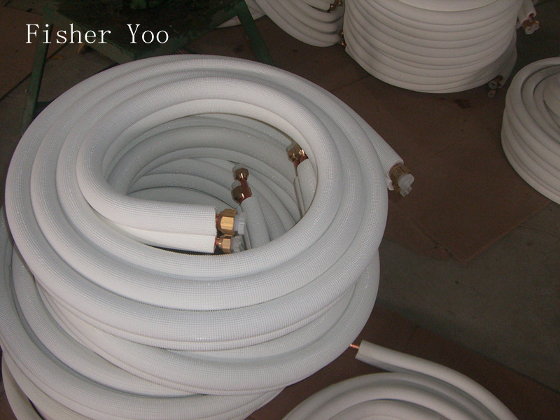 Copper Aluminium Connection Tube with Nut/Without Nut for Air Conditioner