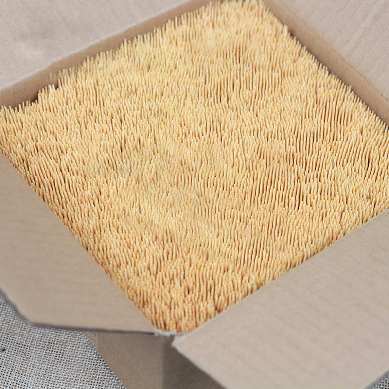 Eco-Friendly Disposable 65mm Bamboo Toothpick in One Box