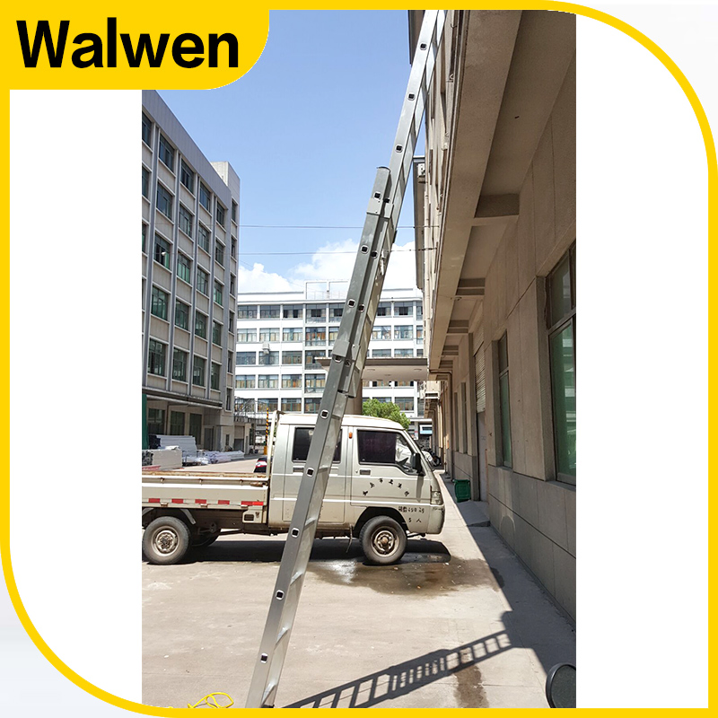 Top Safe Thicken Aluminum Multi-Purpose Extension Rope Ladder