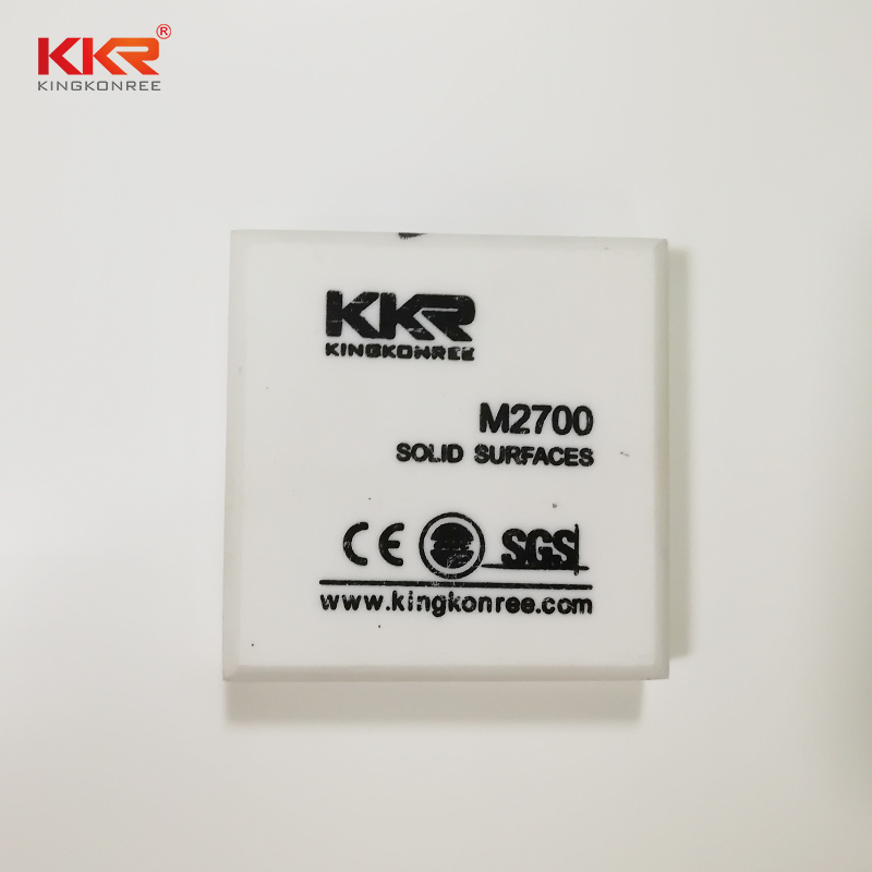 Manufacturer Koreans White Acrylic Solid Surface Raw Material Sheets