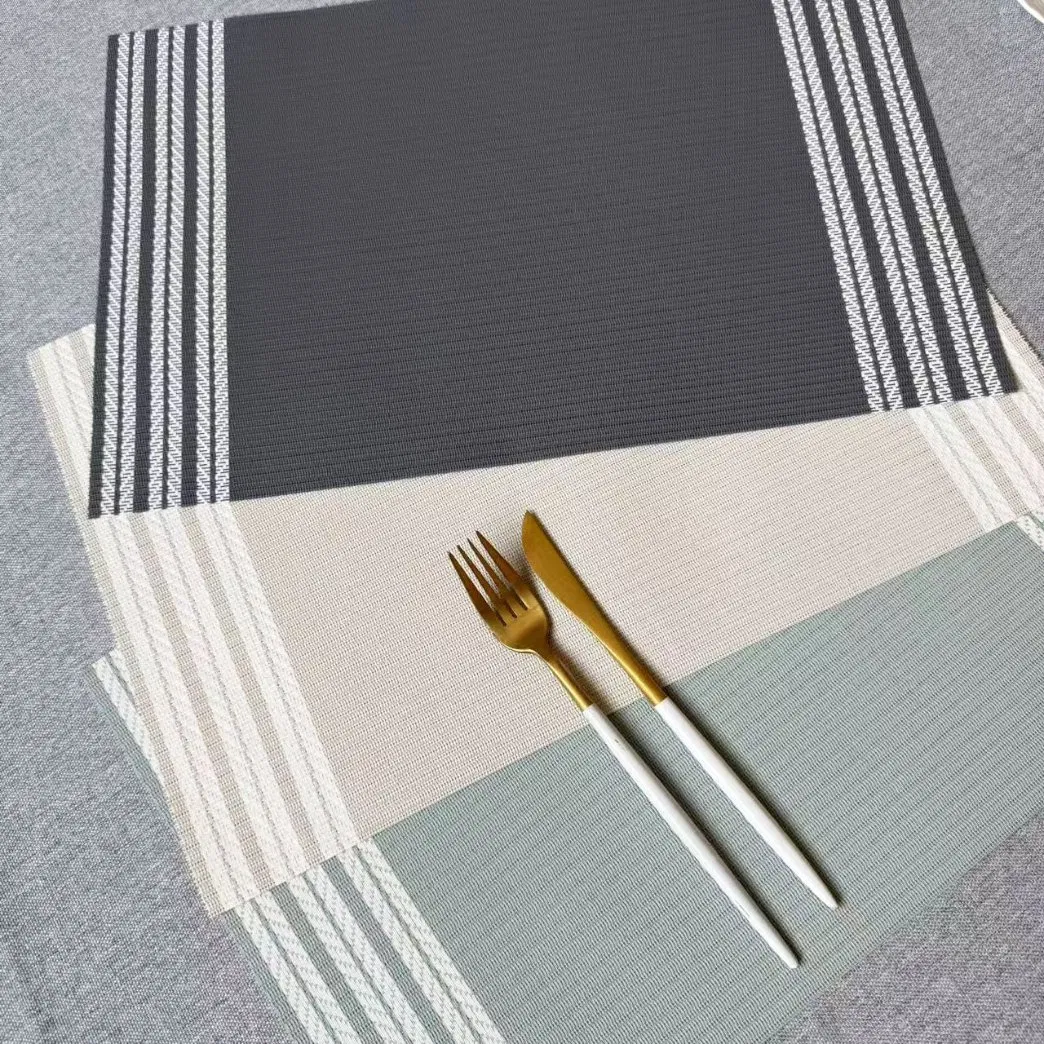 Wholesale New Function Pure Colour Waterproof Anti-Slip Thermal Insulation Placemat