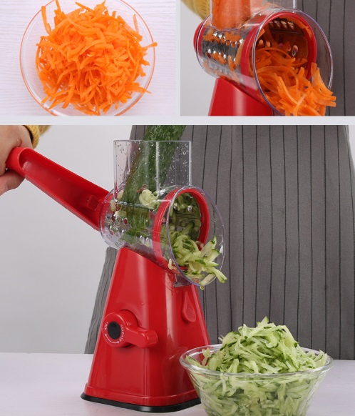 Тёрка Nutri Slicer с 3 лезвиями для овощей и сыра