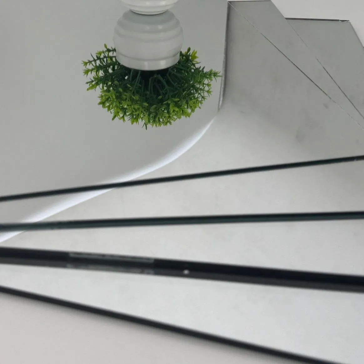 2mm to 8mm Waterproof Silver Mirror Glass, Double Coated