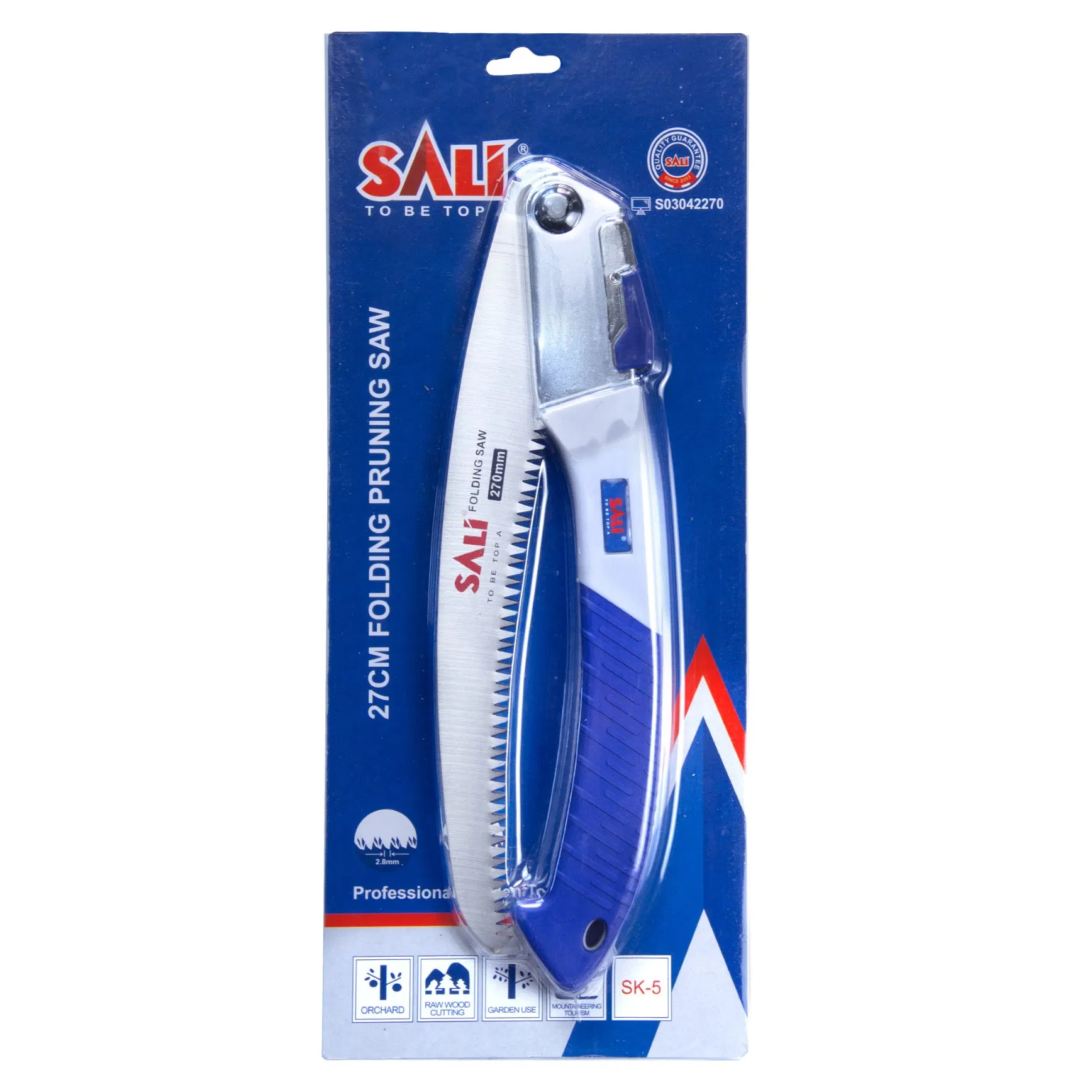 Sali 270mm 65#Mn Steel Professional Hand Tools Folding Pruning Saw