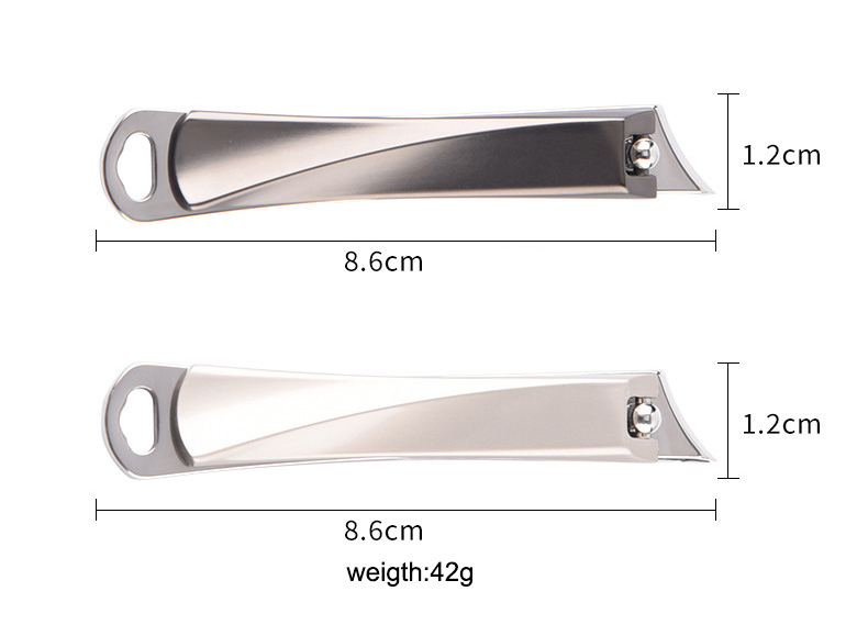 Hot Sale 1PCS Manicure Kit Stainless Steel Nail Clipper Set Grooming Kit Nail Cutter Tools for Home