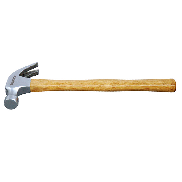 Hand Tool - British Type Claw Hammer with Wood Handle (Steel)