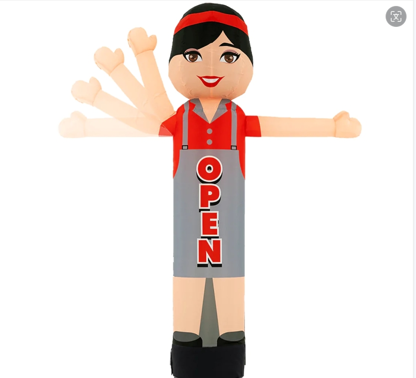 Boyan 10 FT Business Advertising Inflatable Tube Man Outdoor Decorative