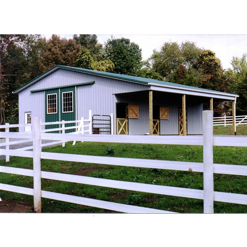 Custom Steel Structure Prefab Steel Fabrication Horse Stable