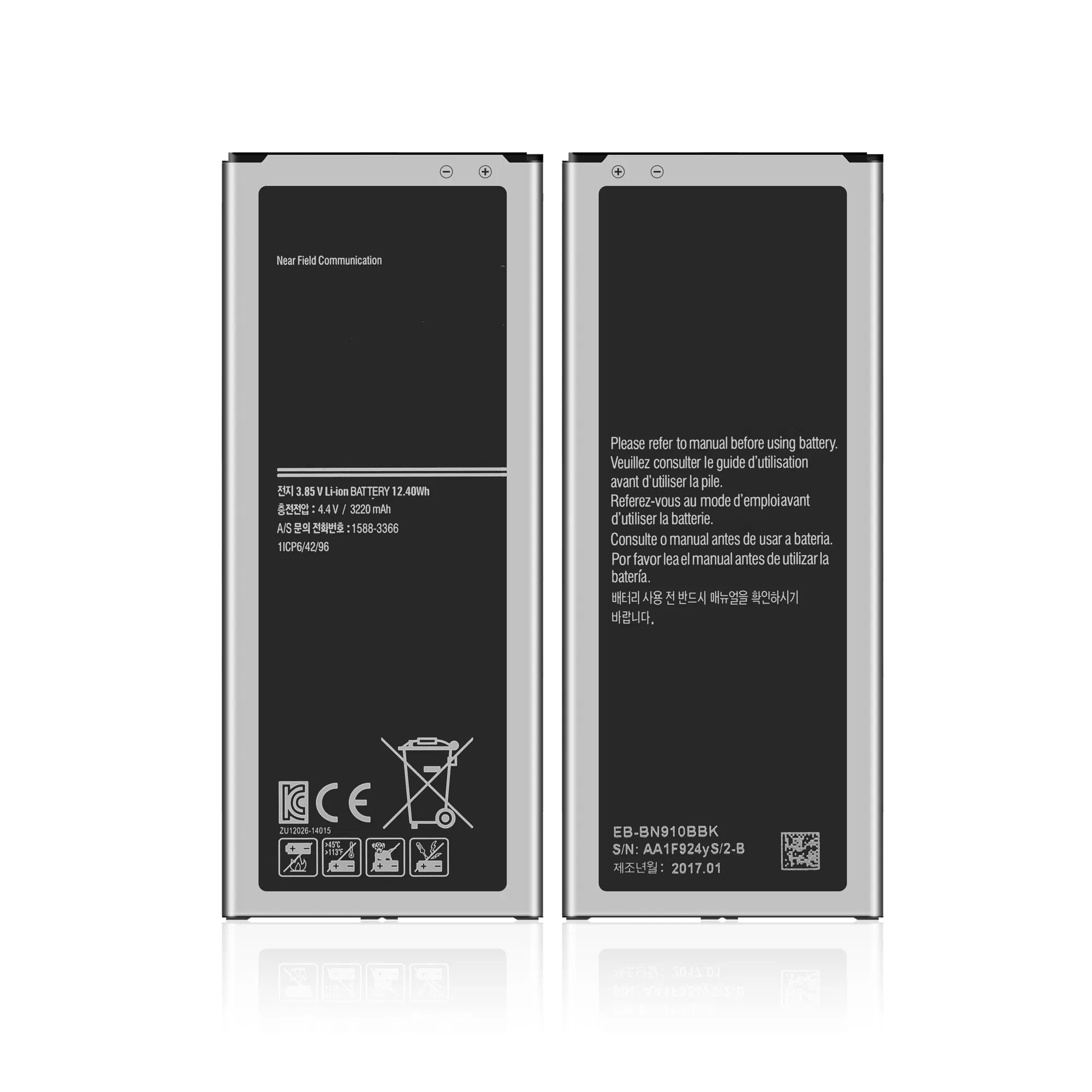 N9100 N910u Battery Eb-Bn910bbk Eb-Bn910bbe for Samsung Galaxy Note4 Replacement Battery
