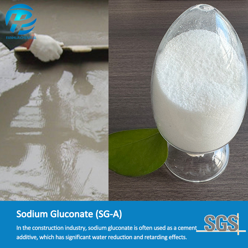 Sodium Gluconate Water-Reducing Retarder for Concrete
