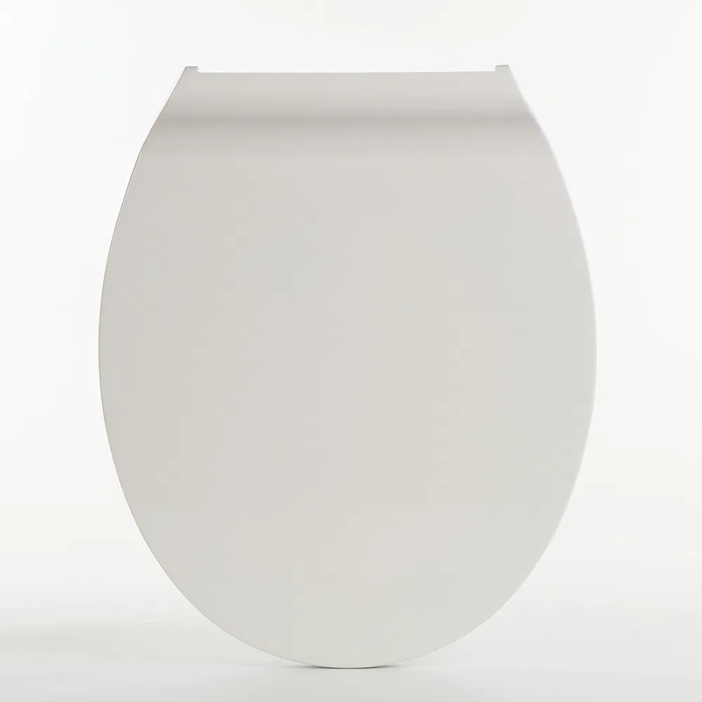 Premium U-Shaped Toilet Seat for Bathrooms with Patented Design (Soft-Close Feature)