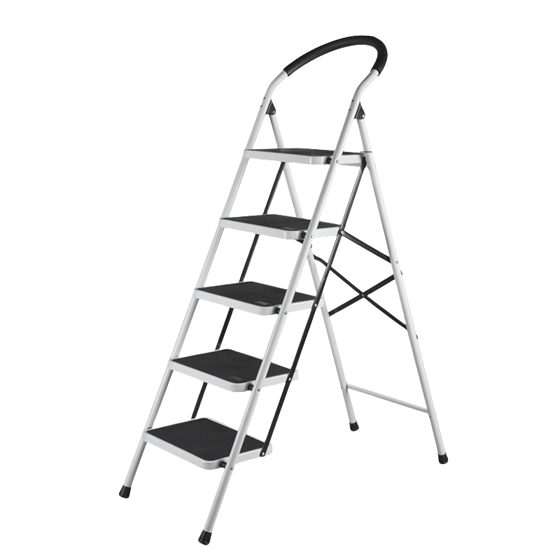Lightweight 2024 Steel Ladder Iron Steel Step Ladder Foldable Stairs Stool for Extension Household Ladder