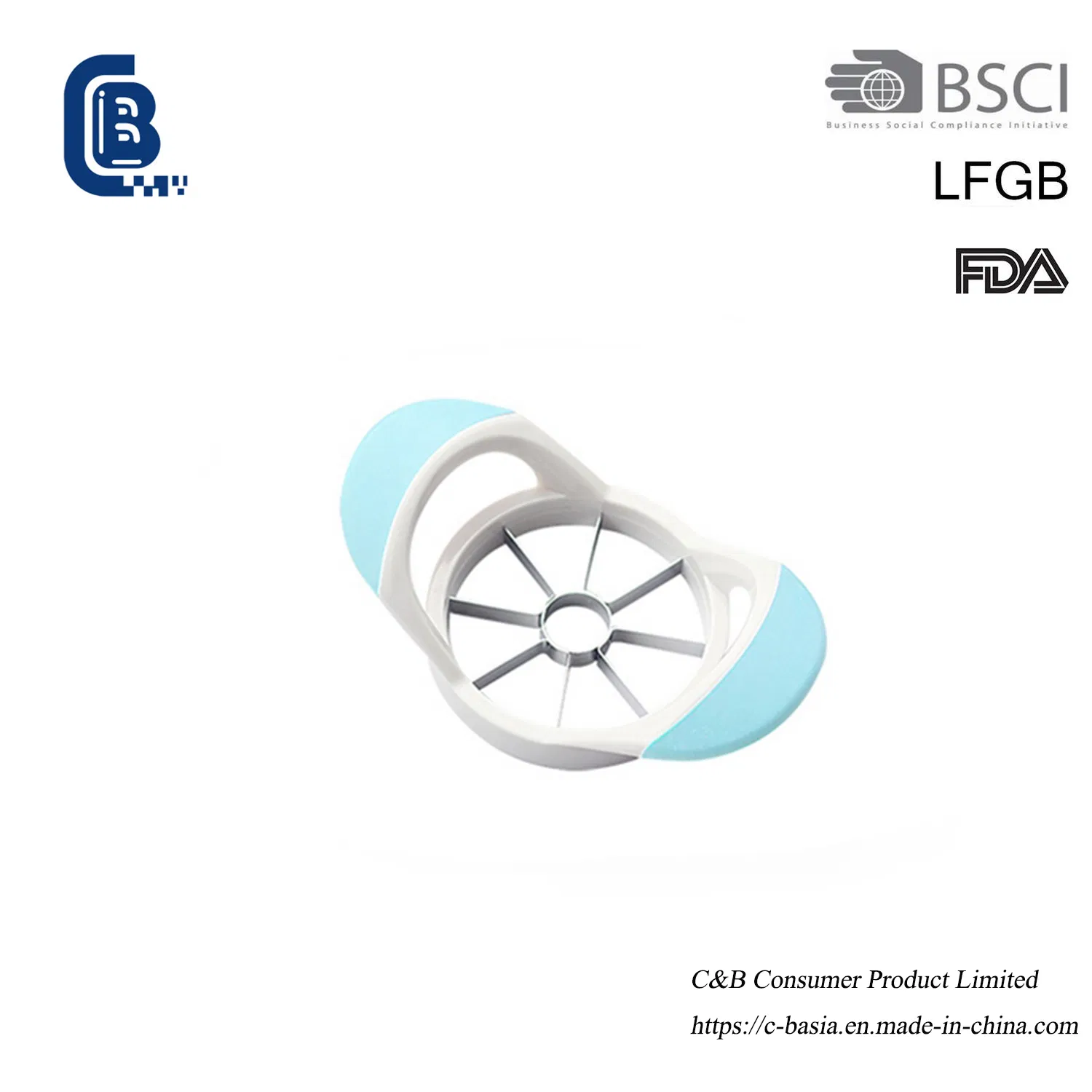 Stainless Steel Blade Apple Slicer Corer Fruit Vegetables Cutter Kitchenware Kitchen Gadgets