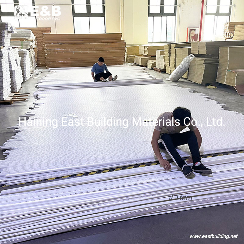 Factory Supply 8 Inch 10 Inch Wide Decorative Plastic PVC Siding Panels for Exterior Walls to Chile