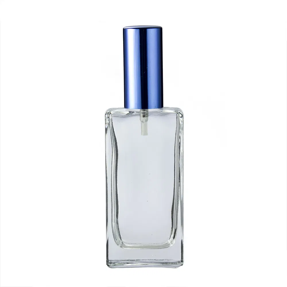 Glass Perfume Bottle with Aluminium Fine Mist Pump