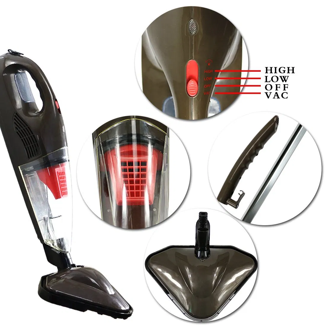 Affordable Temperature Handheld Electric Steam Cleaner Powerful Stain Removal Mop