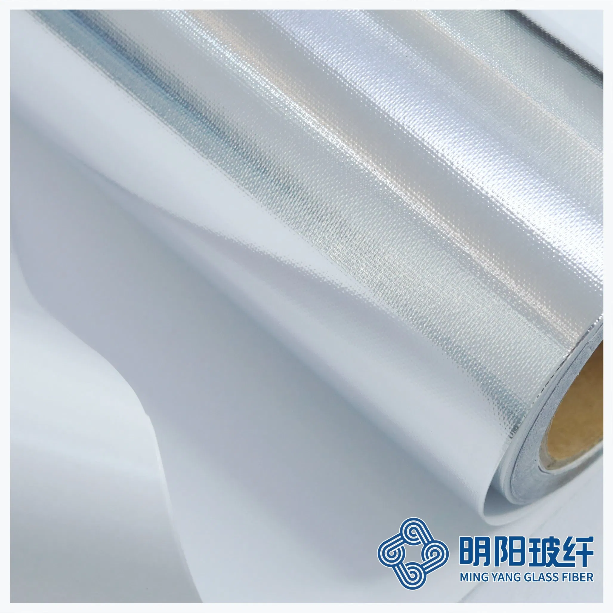 HVAC Air Conditioning Thermal Insulation Fiberglass Duct Insulation with Aluminum Foil Fiberglass Cloth