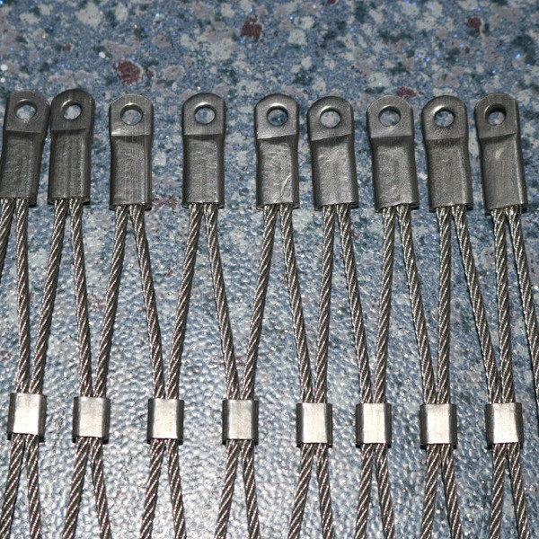 Stainless Steel Rope Cable Woven Animal Zoo Fencing Mesh