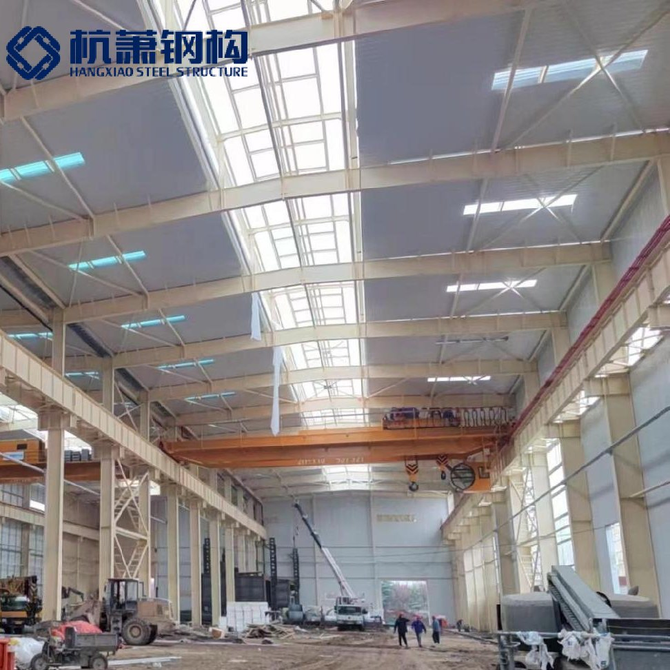 Large Span Steel Building with Exceptional Durability and Quick Assembly Serbia Egypt