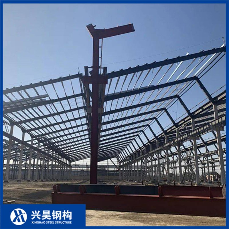 Q235 Customized Prefabricated Prefab House Steel Structure Warehouse for Agricultural Farming/Grain Storage/Workshop/Parking Cars Made Sandwich Panel