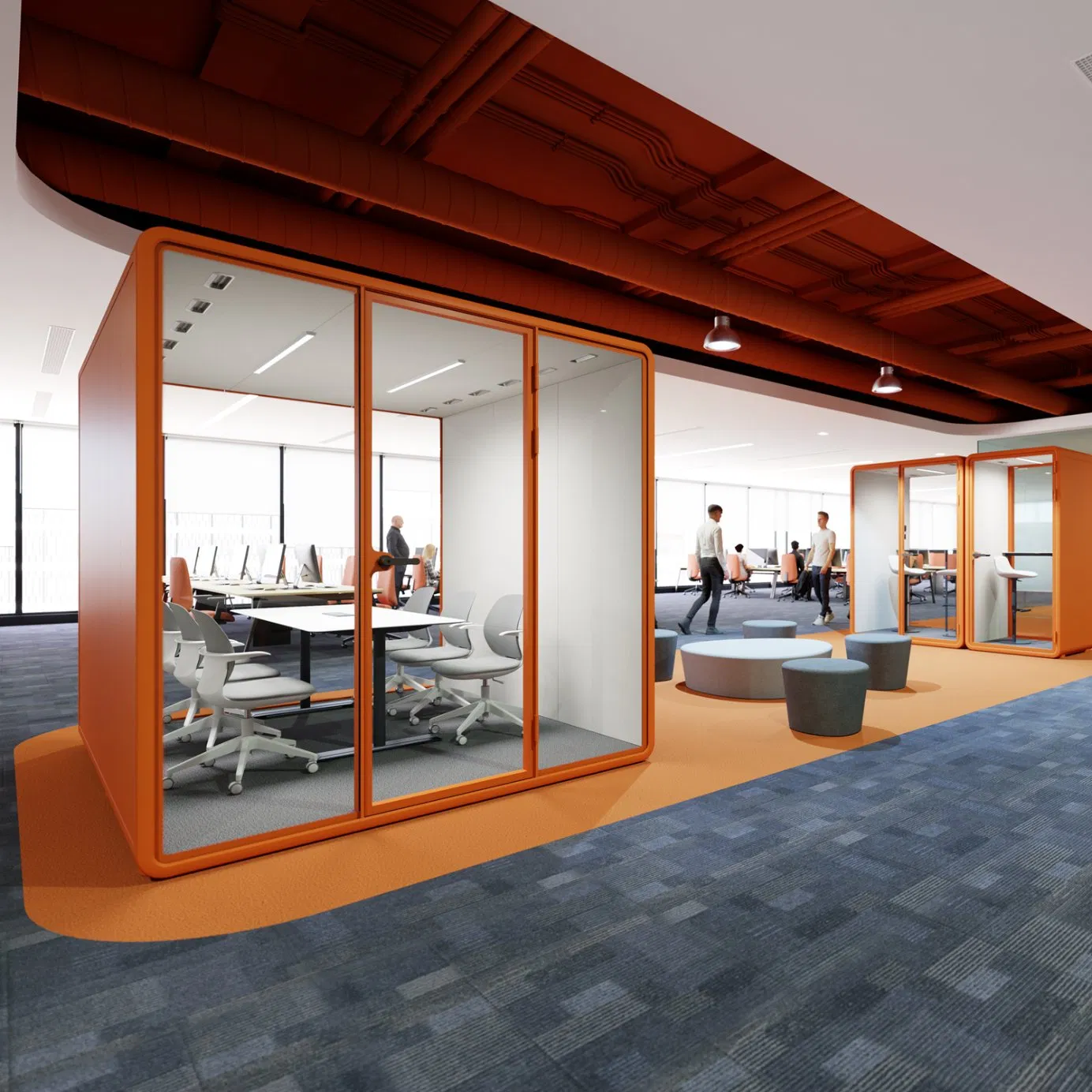 Phone Booth Music Soundproof Room Soundproof Booth Phone Pod Meeting