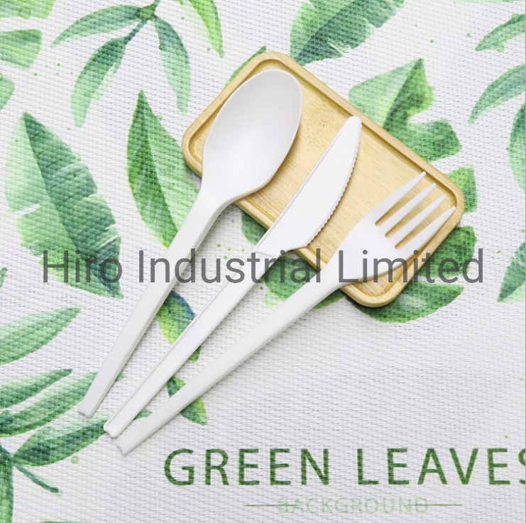 High Quality 100% Compostable Biodegradable Disposable PLA Cutlery