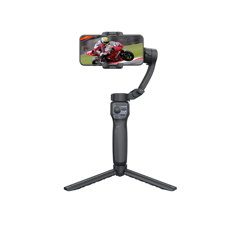 Smart 3 Axis Foldable Gimbal Stabilizer Tripod Inception Vlog Sport Follow-up Shoot Automatic Balance Face Tracking APP Gimbal