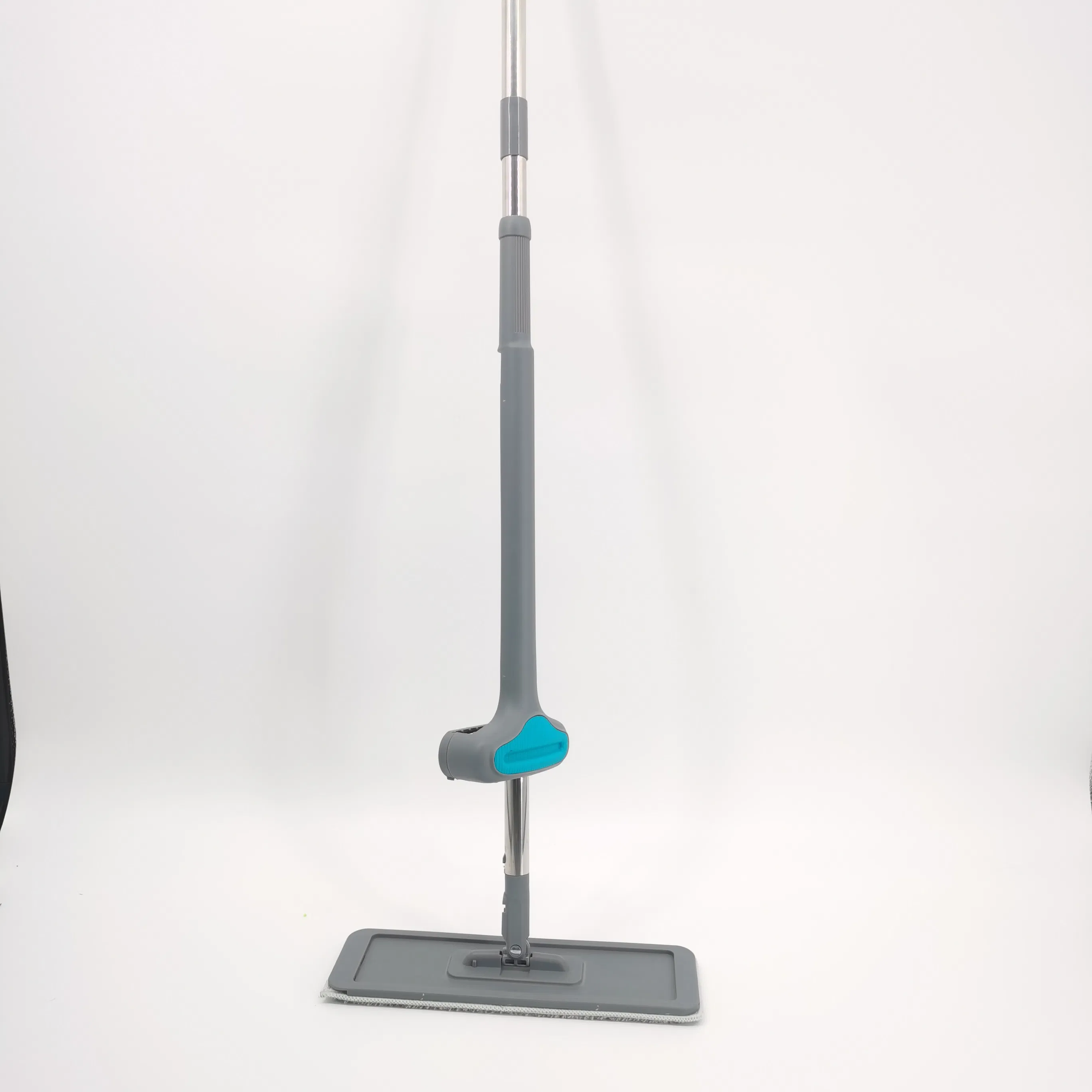 Hot Selling Hands Free Microfiber Squeezing Flat Mop Magic Self Wringing Floor Mop with Wringer