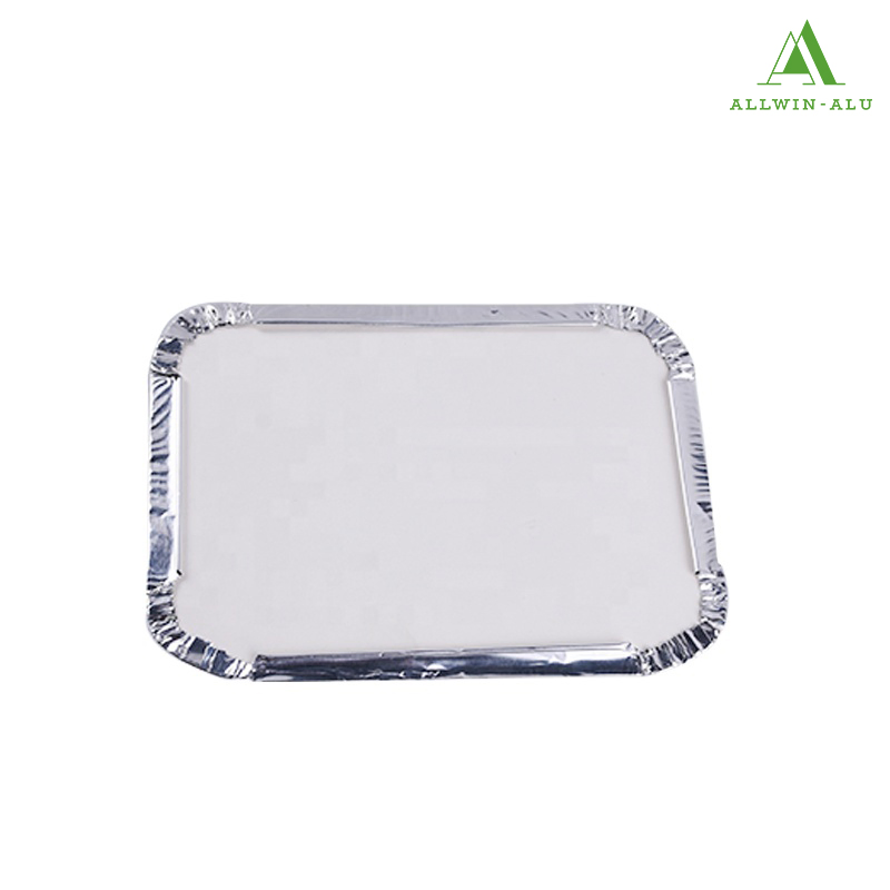 Алюминиевый контейнер с крышкой 600мл для еды на вынос