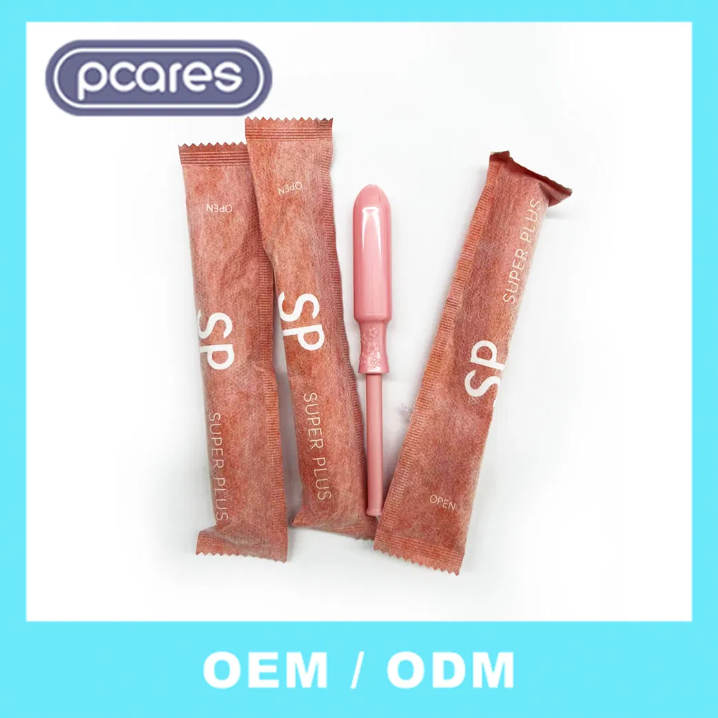 2025 Free Sample Feminine Hygiene Factory OEM Disposable Organic Cotton Tampons