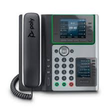 Poly Edge E300 IP Phone Business Gigabit Ethernet VoIP Desk Phone
