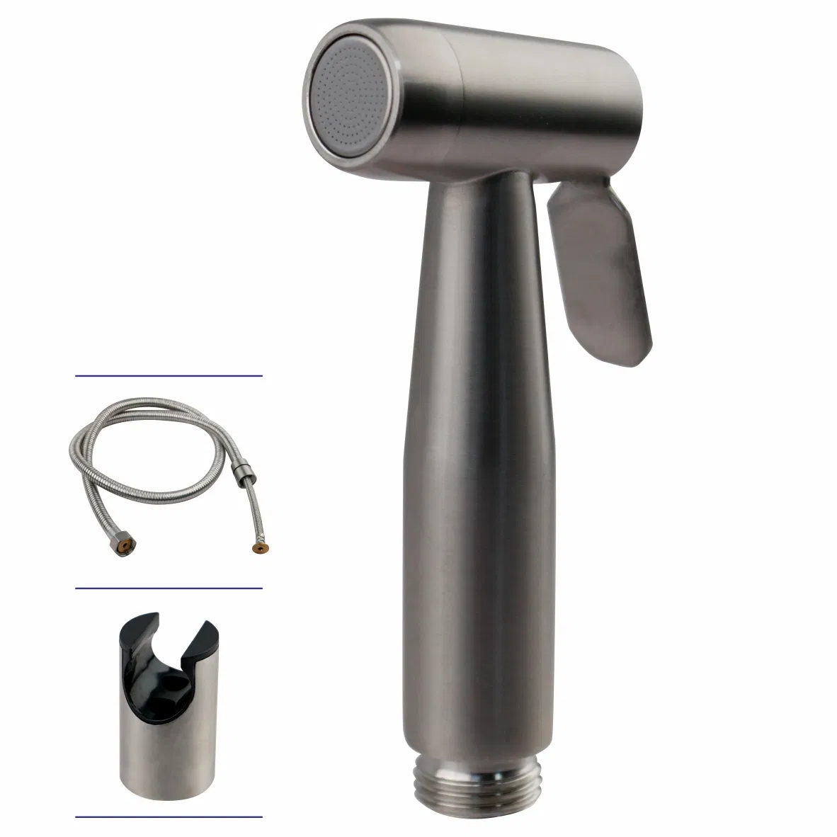 Factory Stainless Steel Shower Sprayer Bathroom Handheld Toliet Bidet Shattaf Spray