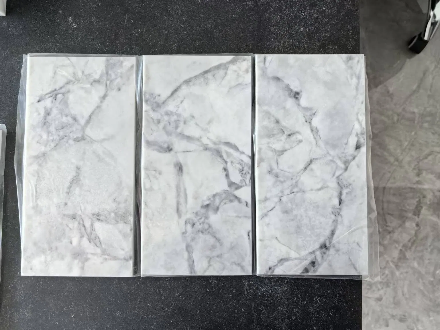 Dolomite Grey 3D Printed/Printing Quartz Stone for Countertop/Benchtop/Vanity Top