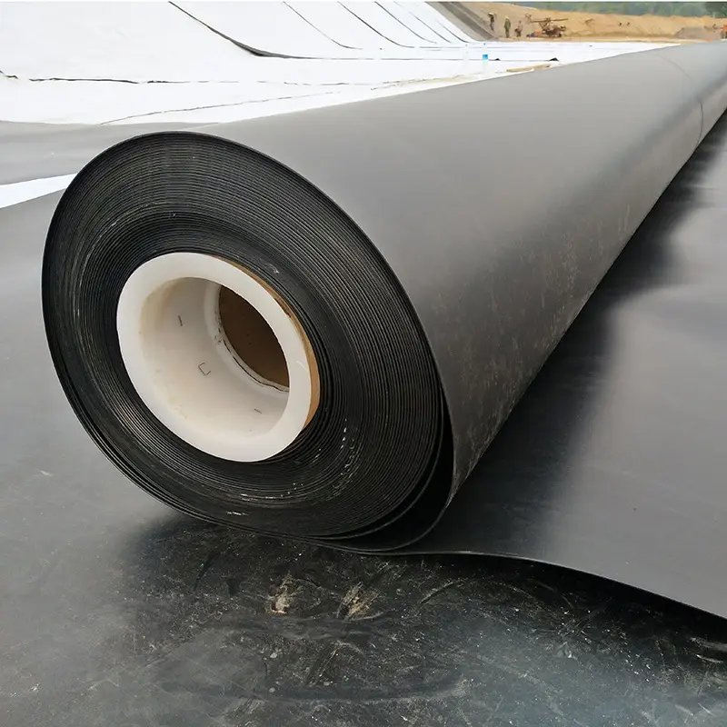 1mm Construction Material Reservoir Engineering Geosynthetic Plastic Fish Pond Lining Liner Sheet Waterproof HDPE Geomembrane