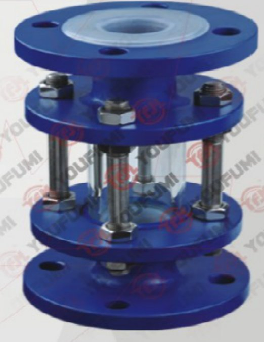 PFA/FEP/PTFE Lined Sight Glass ANSI