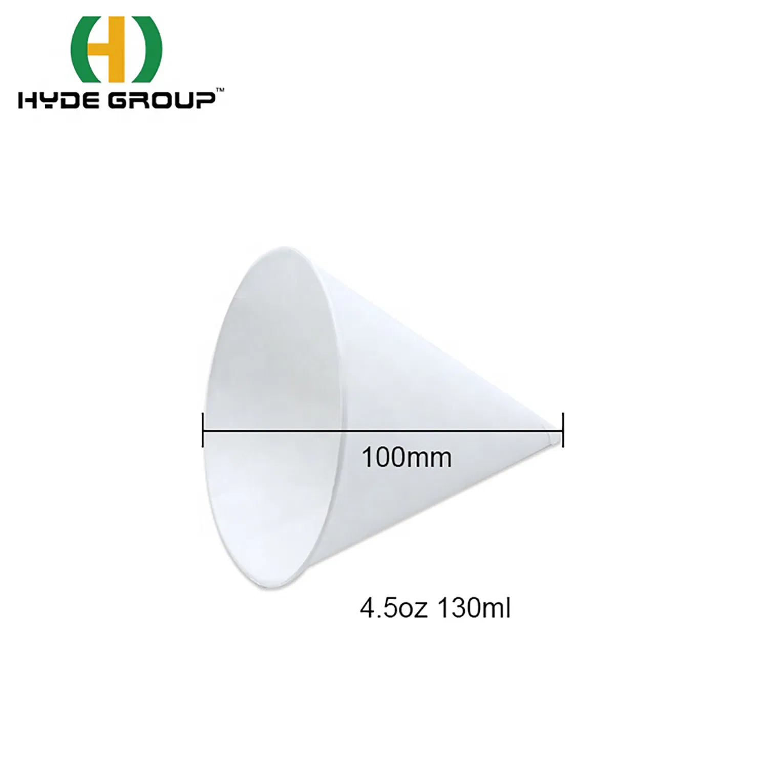 Customized Cone Ice Cream Paper Cups Various Color Printings Worldwide Sells