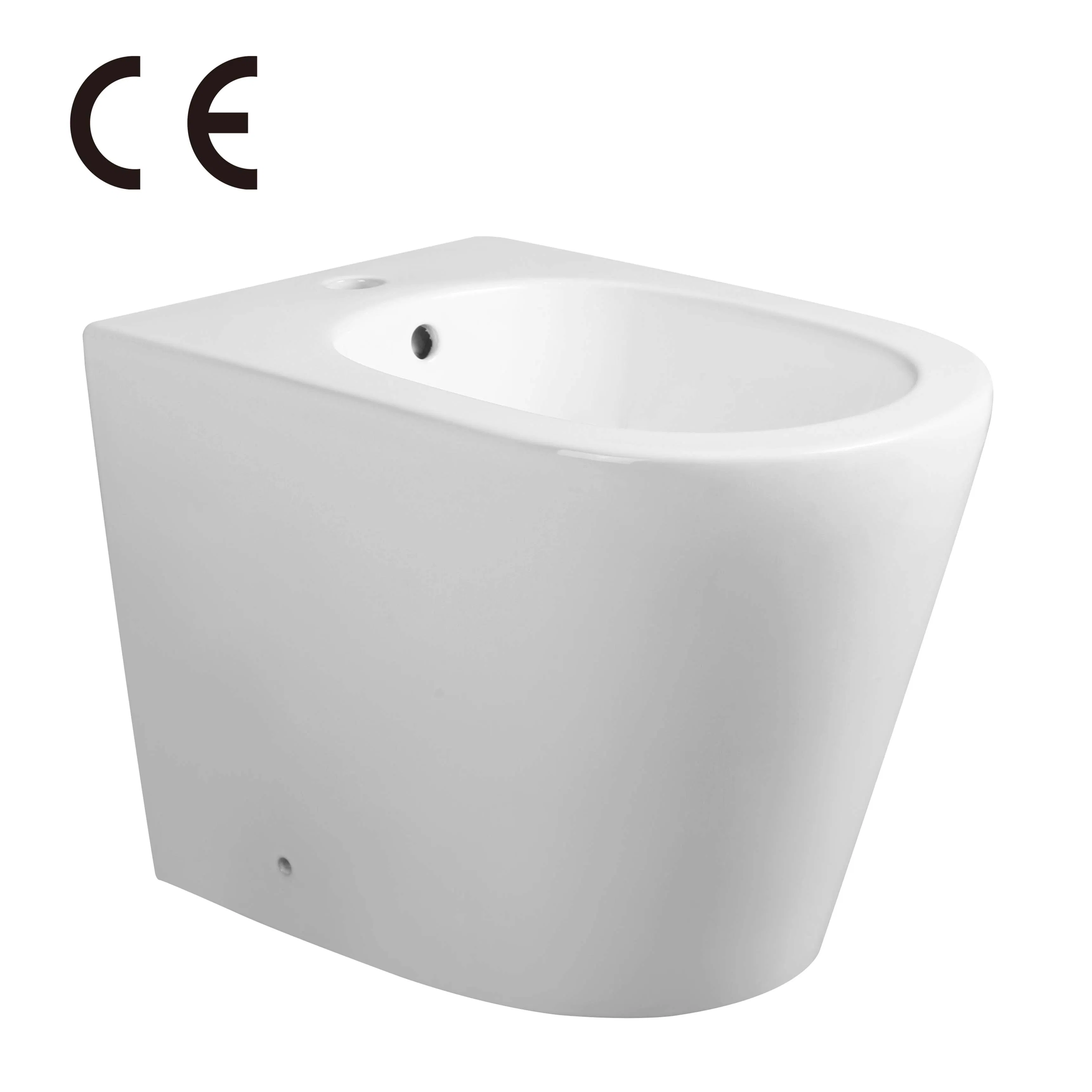CE Factory Ceramica Fixing to Wall Toilet Accessories Floor Mounted Bidet