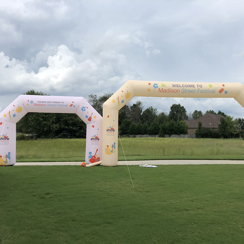 Achieve Victory with our Inflatable Race Arch Start and Finish Line SUP Inflatable Arch for Sports Events