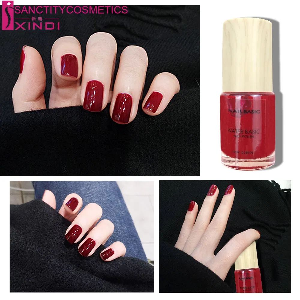 New Style Eco-Friendly Nontoxic Water Basic Nail Polish