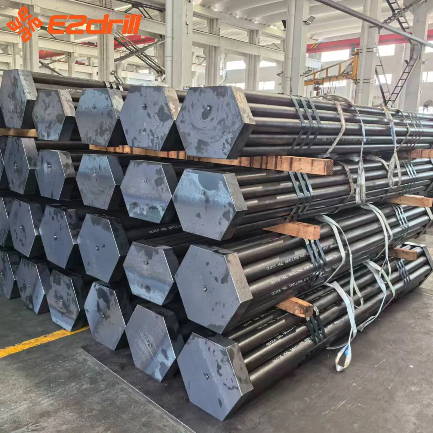 Ezdrill Nq Drill Pipe 3m 1.5m Drill Rod Wireline Mining Drilling Tool