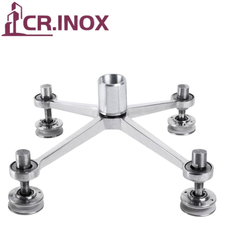Stainless Steel 304 Spider Fittings for Glass Canopies